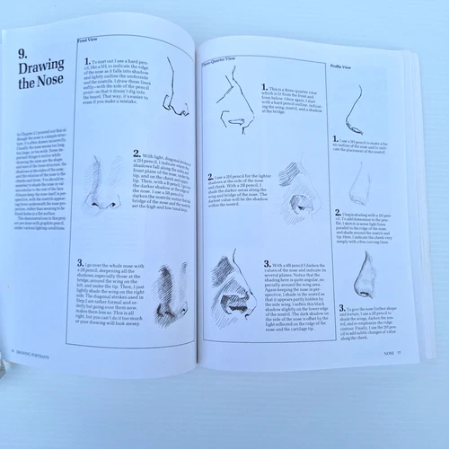 Drawing Portraits by Douglas R. Graves Materials Techniques Styles Pencil Chalk - Picture 5 of 9