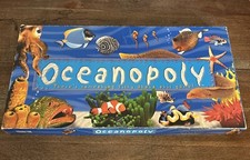 Oceanopoly Board Game By Late For The Sky Made In USA Complete