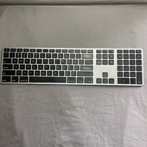 Matias Wireless Bluetooth Keyboard with Backlight backlit Space Gray FK418BTLB