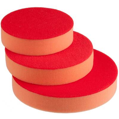 Polierschwamm 125 mm 150 mm 180 mm für Schleif- Polierteller mit Klettverschluss