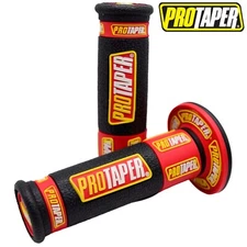 Red/Yellow ProTaper 7/8" (22mm) Handlebar Grips - Dirt Bike Pit Bike Motorcycle