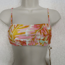 Stone Fox Swim Pink Hot Tropix Bliss Top Size Small