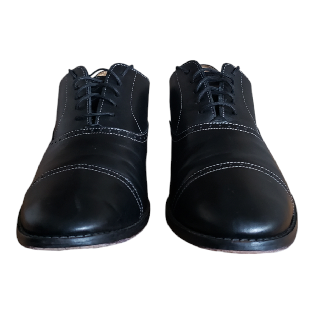 Cole Haan C12913 Cambridge Cap Toe Oxford Shoes Men\'s Size 10 M Grand OS Black Amazon.com | Cole Haan Men main image 3