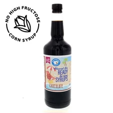 Hypothermias CHOCOLATE Flavor Syrup 🍧 Snow Cone machine Shaved Ice Syrup QUART