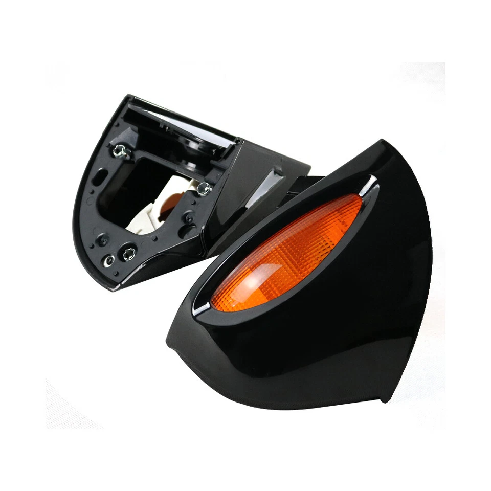 Espejo retrovisor lateral con lente de señal de giro ámbar para BMW R1100RT R1150RT R1100RT-P Foto 2 de 4