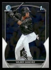 2023 Bowman #BCP-6 Wilber Sanchez Chrome Prospects Chicago White Sox