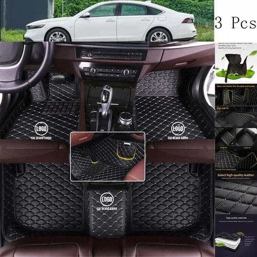 Car Floor Mats For BMW E46 E36 E60 X5 E70 E30 F10 G30 E30 E34 E39 E90 Custom - Imagen 10 de 45