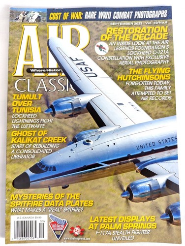 Air Classics Magazin September 2023 Restauration des Jahrzehnts Lockheed C-121A