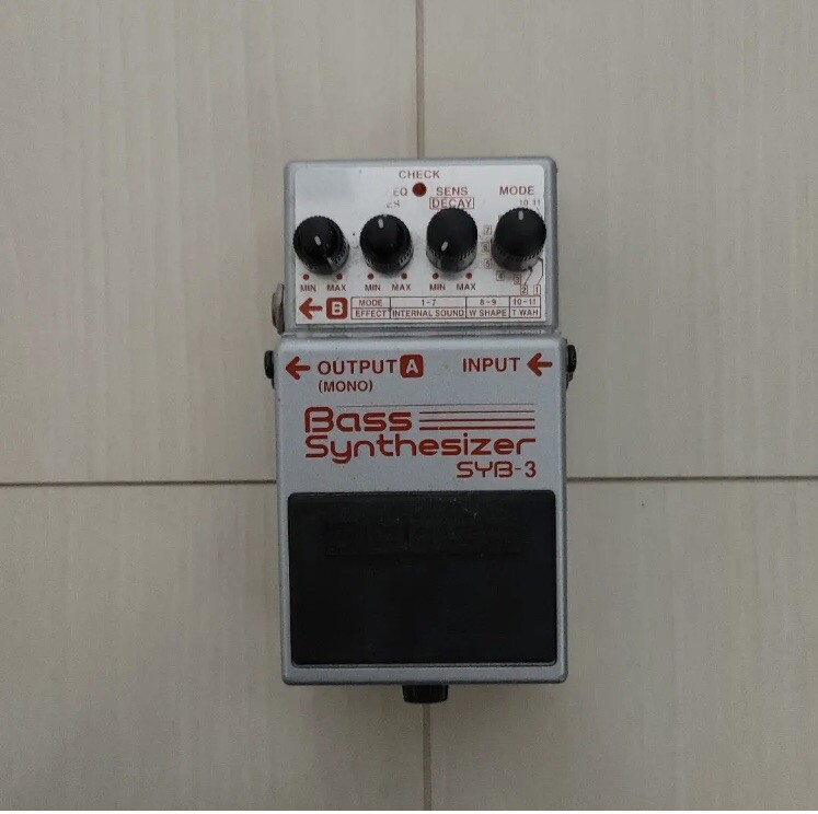 ベース BOSS Bass Synthesizer SYB-3 BOSS - SYB-3 Bass Synthesizer - YouTube