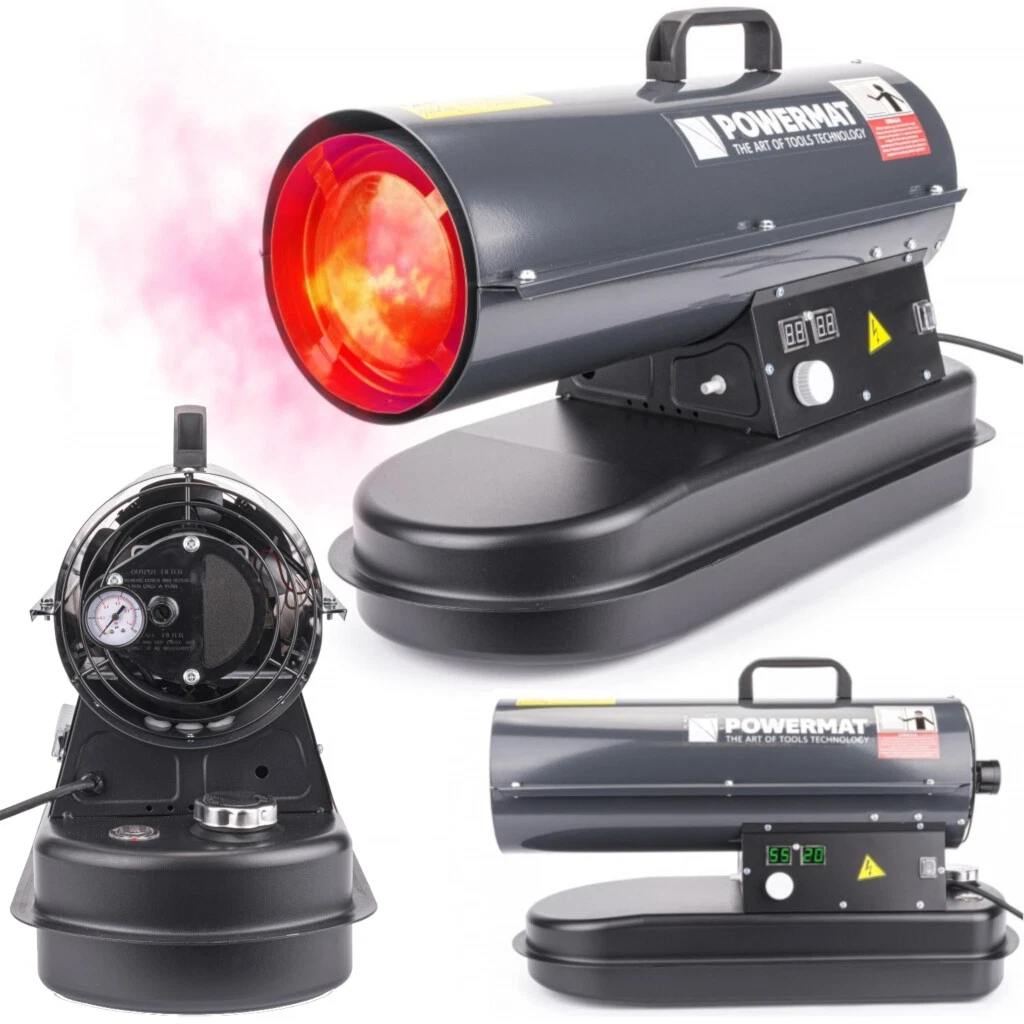 20 kW Oil Diesel Space Heater Industrial Warehouse Heating Garage LCD  Display | eBay