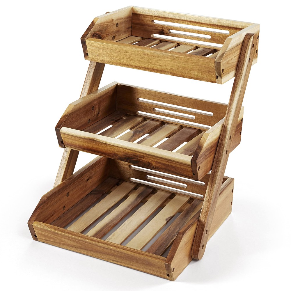 Fruit Basket, Fruit Bowl, 3 Tier Fruit Basket for Kitchen, Fruit Stand Storag...