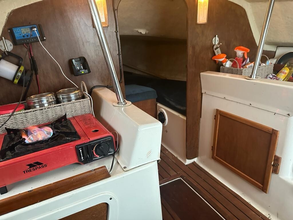 Sailing boat yacht Freedom 21 with road trailer eBay