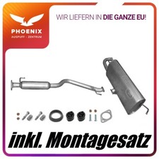 für für Suzuki Grand Vitara II 1.6 AWD Auspuffanlage Mittel+Endschalldämpfer