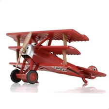 NUOTIE 1/72 Fokker Dr.1 Red Baron World War I Fighter Alloy Metal Die-cast