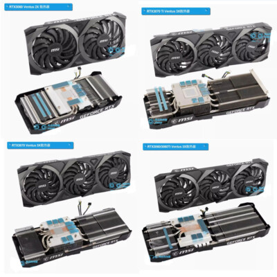 For MSI RTX3060 3060Ti 3080 3090 VENTUS Series Heatsink Fan
