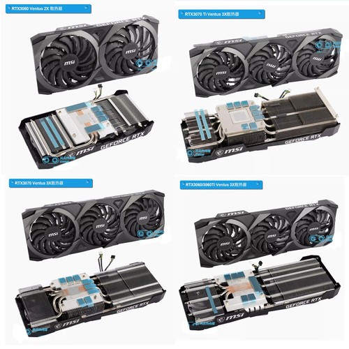 For MSI RTX3060 3060Ti 3080 3090 VENTUS Series Heatsink Fan (without PCB board) - 第 1/17 張圖片