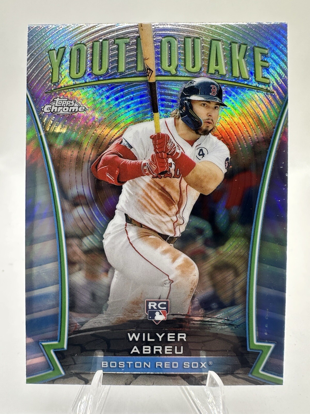 2024 Topps Chrome Update Wilyer Abreu RC Youthquake