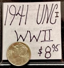 1941 P Mercury Silver Dime (UNC) Uncirculated Condition. WWII Era. ENN Coins