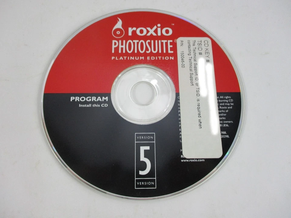 Roxio PHOTOSUITE 5 Platinum Edition Excellent!! - Image 2 of 3