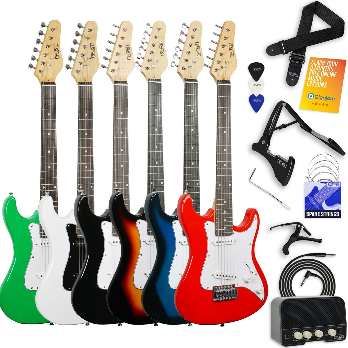 3/4 Size Electric Guitar 36