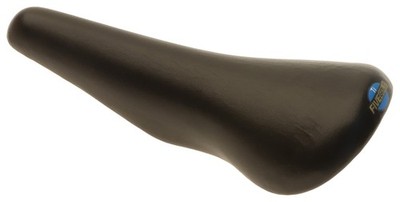 Kashimax Five Gold Ti-5P Saddle NJS Standard Rail Black Leather