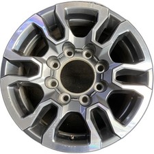 Gmc Machined Grey Sierra 3500 Hd 2500 Factory Wheel 18x8 2020-2026 Alloy 5949 Gmc Machined Grey Sierra 3500 Hd 2500 Factory Wheel 18x8 2020-2026 Alloy 5949