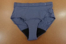 Thinx For All Womens Medium Blue Basic High Waist Bladder Leak Underwear New