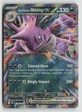 Team Rocket's Nidoking ex 119/182 Pokemon SV10: Destined Rivals Double Rare NM