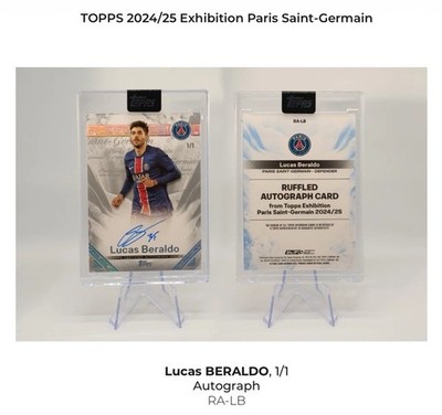 Topps Exhibition PSG Beraldo Auto 1/1 - RA-LB