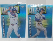 2025 Topps Chrome Vladimir Guerrero Jr. Freddie Freeman #CAE-19 & 11 All Etch 