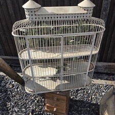 Large Avery Show Cage Bird Cage Antique