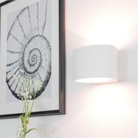 Elegante Bauhaus Wandleuchte In Weiß Leuchte Wandlampe G9 Wand Beleuchtung KüChe