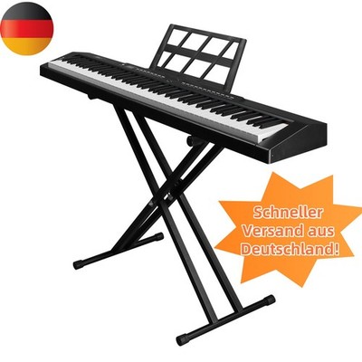 88 Tasten Semi-Gewichtete Keyboard Digitale Klavier mit Kopfhörer Tasche Ständer