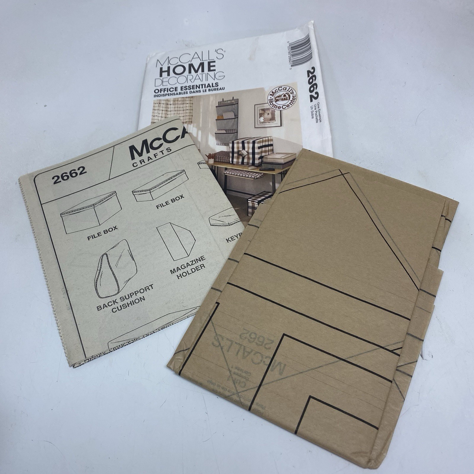 McCalls Pattern 2662 Home Decorating Office Essentials 9 Styles thumbnail 6