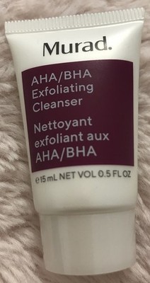Murad AHA/BHA Exfoliating Cleanser 0.5oz/15ml TRAVEL SIZE