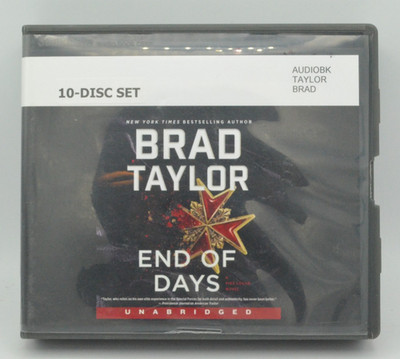 End of Days - A Pike Logan Novel (Audio Book, cd) Brad Taylor, 10 cds, Unabridge