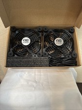 MULTIFAN S5, Quiet Dual 80mm USB Cooling Fan for Receiver DVR Computer Cabinets