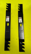 Pair 46'' mulching blades for CUB CADET, TROY-BILT, MTD mowers 742P05510 S hole
