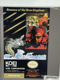 Romance of the Three Kingdoms (Nintendo NES, 1985)  NES Tested
