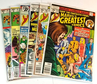 LOT of 17 MARVEL REPRINT COMICS F/VF AVERAGE 1972-78 FANTASTIC FOUR, HULK KIRBY!