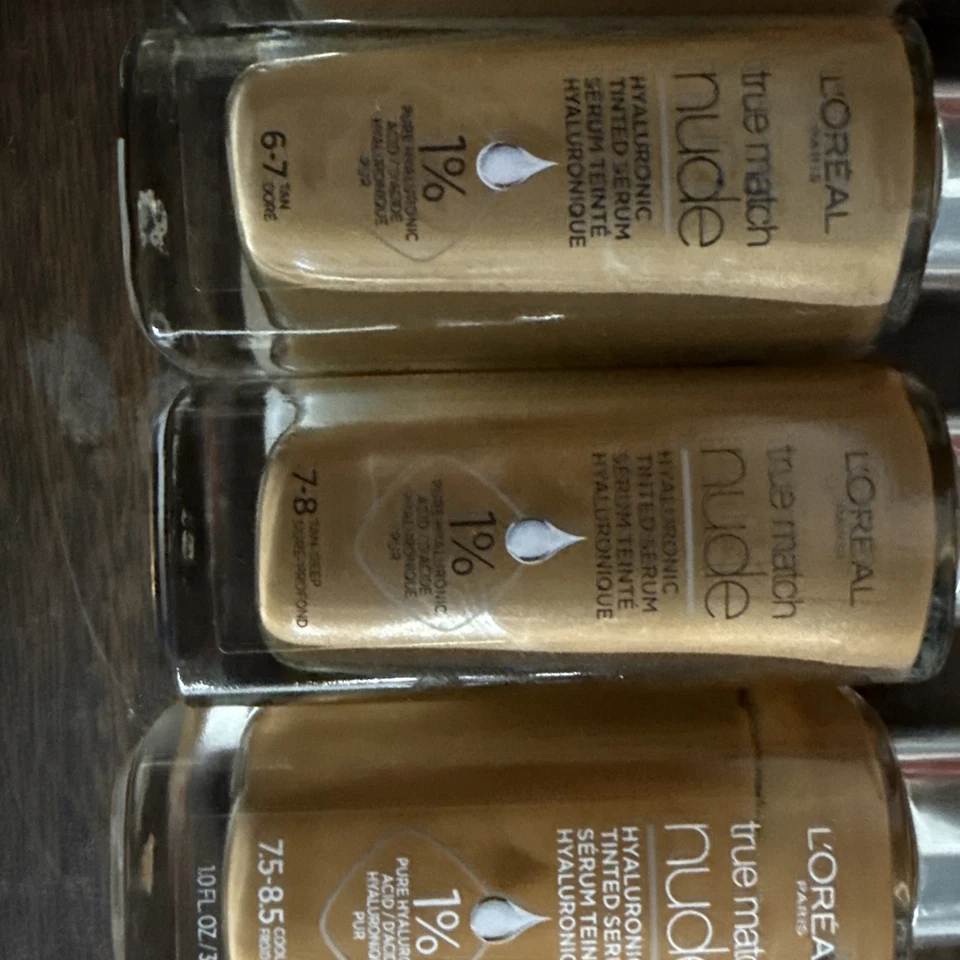 Lot Of New L'OReal Paris True Match Hyaluronic Tinted Serum & Infallible Powder - Image 2 of 3