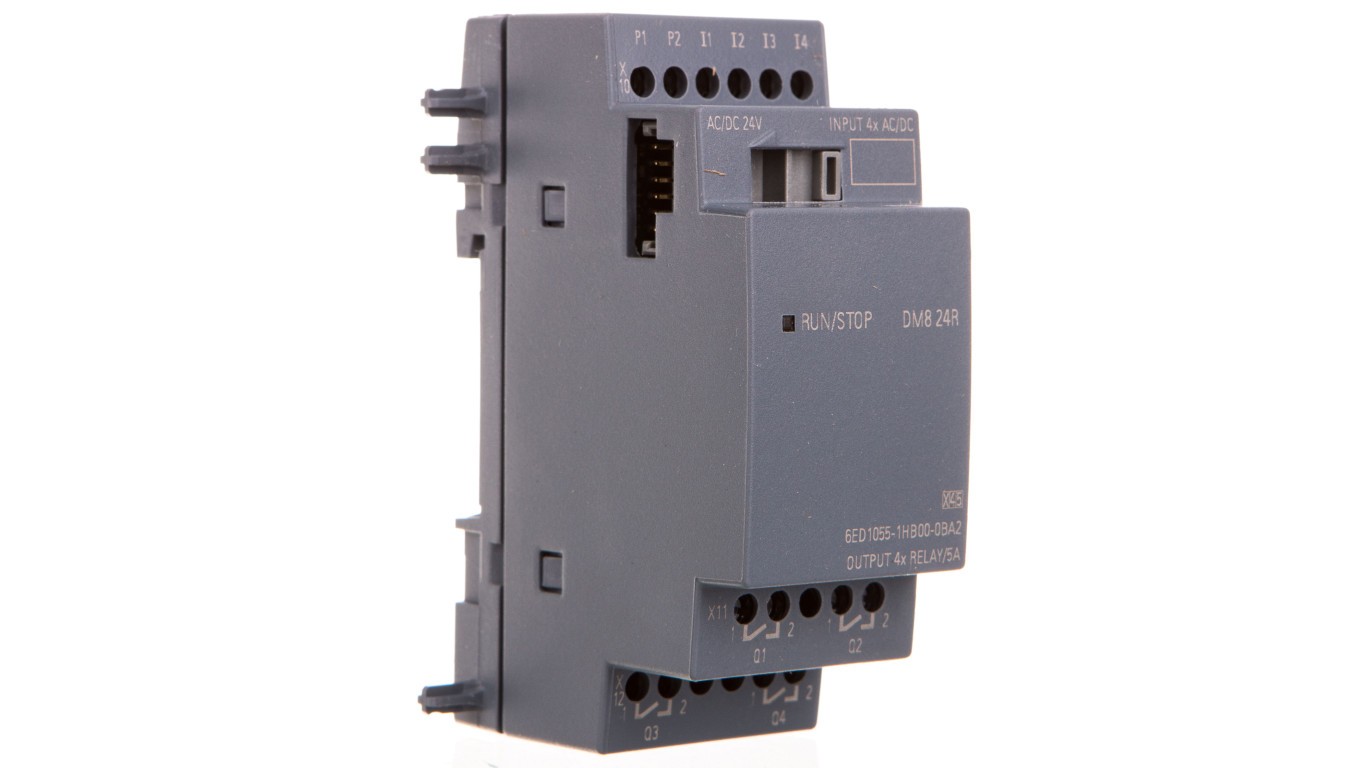 24V 4DI/4DO Logo Expansion Module! 6ED1055-1HB00-0BA2