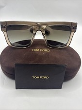 Tom Ford FT0711 47Q Fausto Square Sunglasses Authentic With Tom Ford Case