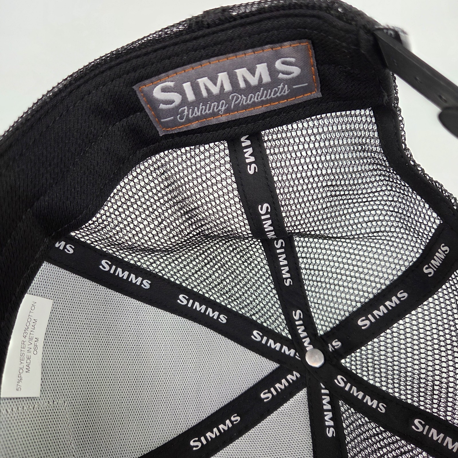Simms Original Patch Trucker Hat Foliage OSFM Gre… - image 8