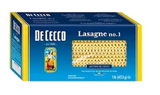 De Cecco Semolina Pasta, Lasagne No.1, Pack of 5