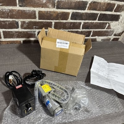 High Torque Electric 110V AC Gear Motor Variable Speed 50/60HZ / 6W  Speed Red