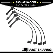 Piece of 4 Spark Plug Wire Ignition Coil Cable fit for Honda Accord 1994-2002