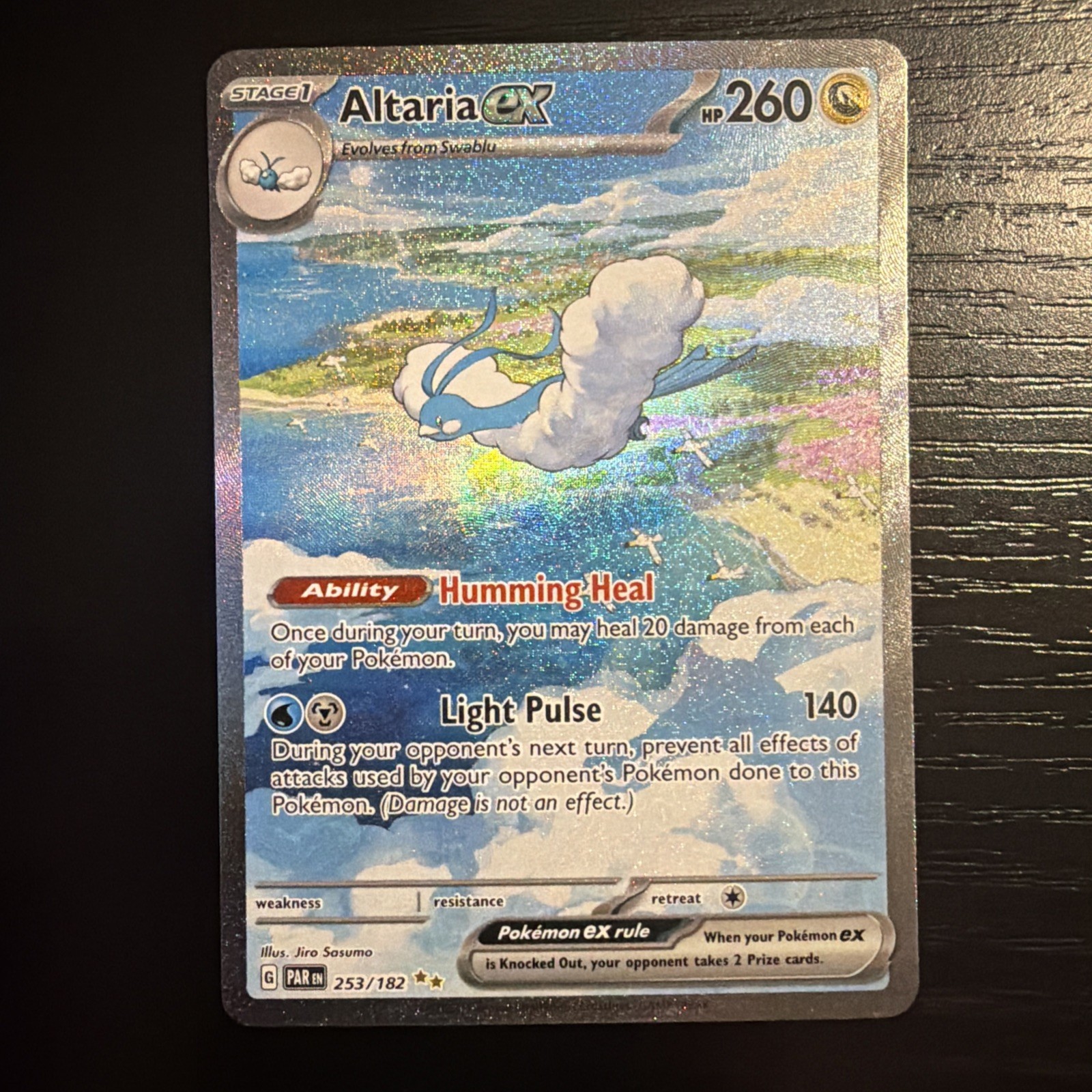 Altaria ex NM SIR 253/182 SV04: Paradox Rift Pokémon TCG Holo