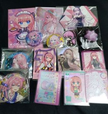 Vocaloid Luka Megurine Set Postal Bromuro Imán Insignia Anillo Luz Tarjeta
