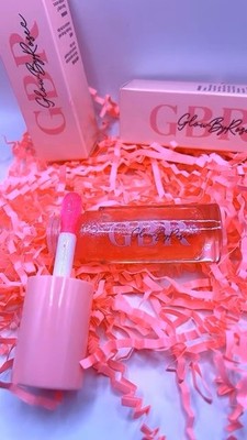 GlowByRose Peach Lip Gloss  One peach-pink glossy lip gloss. New, unused